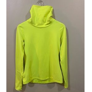 Nike Pro Women's Dri Fit Long Sleeve Neon Green